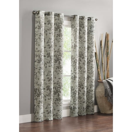 UPC 735732000300 product image for VCNY Home Rye Leaf Blackout Grommet Top Window Curtain Panel, Multiple Sizes Ava | upcitemdb.com