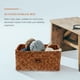 thumbnail image 3 of Cesta de mimbre con tapa para guardar algas Brandonz (21,5 x 13,5 x 10 cm), 3 of 6