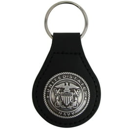 Silver US Navy Seal Leather Car Keyfob Truck Key Ring Chain Fob Keyring Keychain Silver US Navy Seal Leather Car Keyfob Truck Key Ring Chain Fob Keyring Keychain
