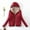 Red, variant on Hooded Slim-Fit Plus -Padded Jacket Warm Lamb Velvet Jacket Women'S Jacket Warm Coat Hood Jacket Women Ladies Outerwear Junior Outerwear Sweaters Womens Full Zip Seamless Workout Jacket Winter Jacket