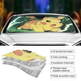 thumbnail image 5 of Windshield Sun Shade Foldable Car Front Window Sunshade For Car Suv Trucks Vans - Best Heat Shield Blocker Visor Cover Blocks Uv Rays And Keeps Your Vehicle Cool-Medium, 5 of 5