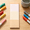 A, variant on Gradient Color Grid Paper Pad, 1 Pc No-Adhesive Sticky Note, Long Narrow Notepad, 50 Sheets, Portable Memo Pad, Tearable Paper To-Do List Notepads for Reminders, Planning & Everyday Organization