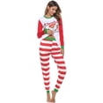 thumbnail image 6 of Purcoar Matching Christmas Family Pajamas Cotton Printing Sleepwear Women S-XXL, 6 of 10