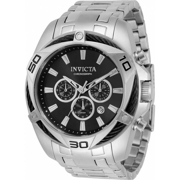 Invicta Bolt Chronograph Quartz Black Dial Men's Watch 32372
