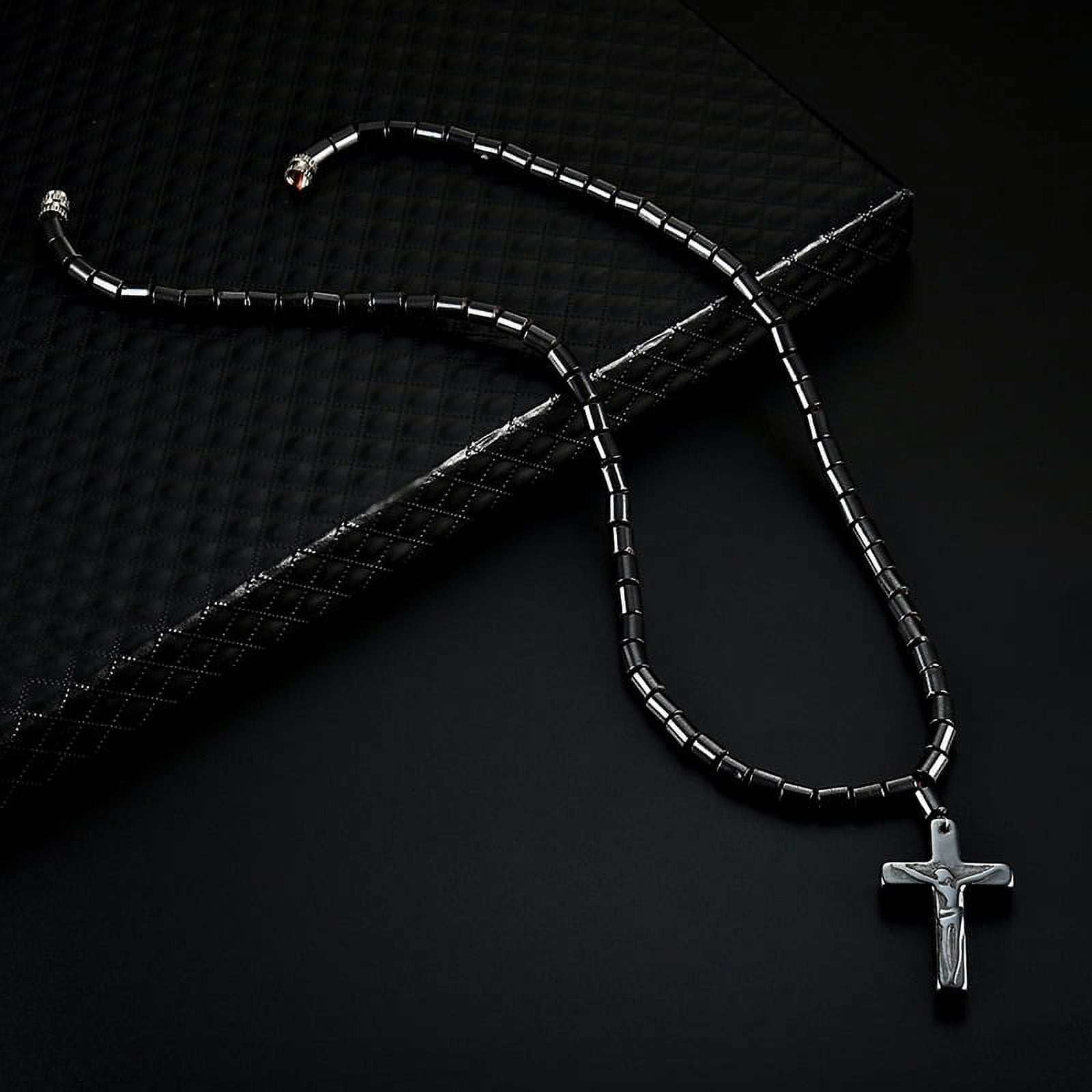 Cross Embossed Charm Necklace - Alex and Ani