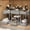 Gray, variant on PETGLE 3 Pack Under Sink Organizers,2-Tier Multi-Use Kitchen and Bathroom Organizers and Storage with Sliding Drawers,Bathroom Cabinet Organizer (Black, 12.8 Inch)