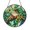 Acrylic 3.5 Inch, variant on Tree Frog on Branch Stained Glass Style Suncatcher Window Hanging, Tropical Garden Nature Art Decor Accent Ornament Gift