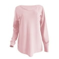 thumbnail image 3 of yunLCZ Women's Button Down Shirts Ladies' Fashionable Casual V Neck Knitted Sweater Top Versatile Long Sleeved T Shirt Going Out Fashion Clothes, 3 of 3
