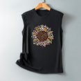 thumbnail image 4 of Mefallenssiah Veste d'Impression à Col en V Sans Manches pour Femme Camisole, 4 of 4