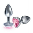 thumbnail image 5 of Sexy, Kinky Gift Set Bundle of The Silver Starter, Bejeweled Stainless Steel Plug, Diamond and Icon Brands The Silver Starter, Bejeweled Heart Stainless Steel Plug, Pink, 5 of 5