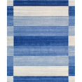 thumbnail image 1 of Pasargad Home ar-07 4x6 Pasargad Home Gramercy Collection Hand-Loomed Silk & Wool Charcoal Area Rug- 4' 0' X 6' 0', 1 of 1