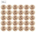 thumbnail image 1 of 13 mm 100 piezas bolsa 4 agujeros botones redondos herramientas de coser accesorios artesanías hechas a mano DIY botón de madera (293 13 mm), 1 of 5