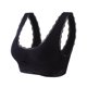 thumbnail image 1 of Qarigey Sujetador sin costuras sexy y de apoyo para mujeres que quieren comodidad y estilo Push Up Bra Bra Push Up Sujetador deportivo Ropa Ropa interior negro,1 5XL, 1 of 6