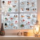 thumbnail image 1 of ShinYu Pegatinas de Caras Navideñas Decoraciones de Caras Navideñas Pegatinas de Pared Autoadhesivas, 1 of 6