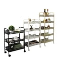thumbnail image 1 of Carrito pequeño para almacenar alimentos, estante de almacenamiento de cocina, estante de almacenamiento de piso de múltiples capas, ruedas móviles, almacenamiento de refrigerios, 1 of 2
