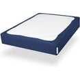 thumbnail image 1 of Springspirit Full Size Box Spring Cover with Smooth and Elastic Woven Material, Navy, 1 of 6
