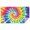 Multicolor, variant on Rainbow Tie Dye Mandala Pattern Rectangle Tablecloth 60"x84",Waterproof Polyester Rectangle Table Cloth, Wipeable Spillproof Polyester Tablecloth for Dining, Camping, Indoor and Outdoor