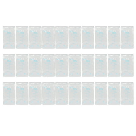 30 count Breast Milk Storage Bags Pre-Sterilized Disposable Freezer Bags with Measuring Scale