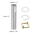 thumbnail image 2 of Tubo de Extensión para Grifo Uxcell 6" x 1.25" Accesorios de Grifo de Acero Inoxidable para Alargar y Fijar, 2 of 6