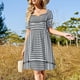 thumbnail image 4 of Vestido keffiyeh negro Ropa de mujer Vestidos elegantes Tallas grandes, 4 of 7