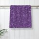 thumbnail image 5 of Fotbe Purple Glitter Toalla Premium con Patrón, Toalla de Microfibra de Secado Rápido, Ligera y Altamente Absorbente (27.5x16in), Ideal para Uso Diario, 5 of 6