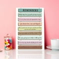 thumbnail image 2 of Mental Health Reminders Motivational Canvas Wall Art, Positive Psychology Affirmations Feelings Canvas Framed Wall Art Ready to Hang for Home Counseling Office Student Classroom Wall Decor, 12" x 15", 2 of 5