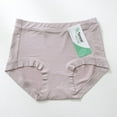 thumbnail image 6 of Underwear, modal high waisted underwear, 7A grade pure cotton antibacterial crotch underwear, seamless hip triangle pants, women's underwear, 3-piece set, 6 of 9