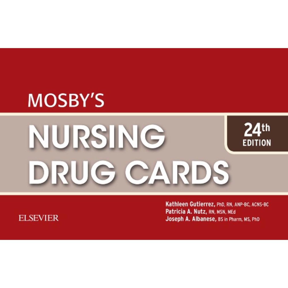 Mosby's Nursing Drug Cards