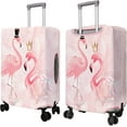 thumbnail image 4 of Travel Luggage Cover Suitcase Protector Fits 18-32 Inch Luggage Wheel Covers Patterned Travel Related Items Flower Luggage Protector Elastic Luggage Anti-scratch Suitcase Cover XL, 4 of 5