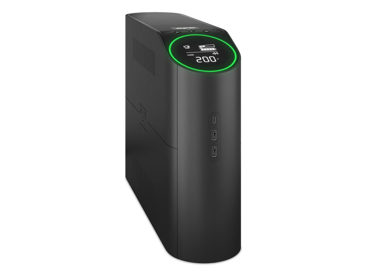 APC by Schneider Electric Back-UPS Pro 1500VA Tower UPS - Tower - 16 Hour Recharge - 120 V Input - 120 V AC Output - Sine Wave - USB - 6 x NEMA 5-15R