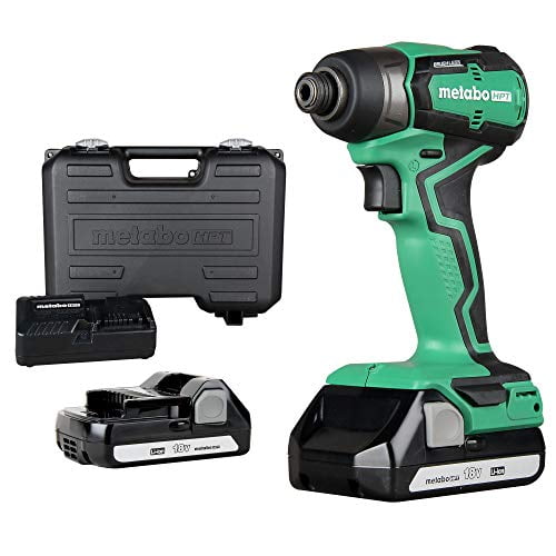 Metabo HPT Cordless 18V Impact Driver | Sub-Compact | Brushless Motor | Lithium-Ion Batteries | Lifetime Tool Warranty | WH18DDX