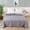 Gray #4, variant on Summer Cool Quilt | Machine Washable Thin Blanket for Hot Sleepers | 98% Cotton 2% Spandex | Breathable & Moisture-Wicking | 200x150cm | 1 Piece