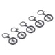 thumbnail image 4 of Juego de 30 anillos de llavero, juego de cadena de anillos de llavero de Metal, joyería colgante artesanal para suministros de llavero DIY, 4 of 8