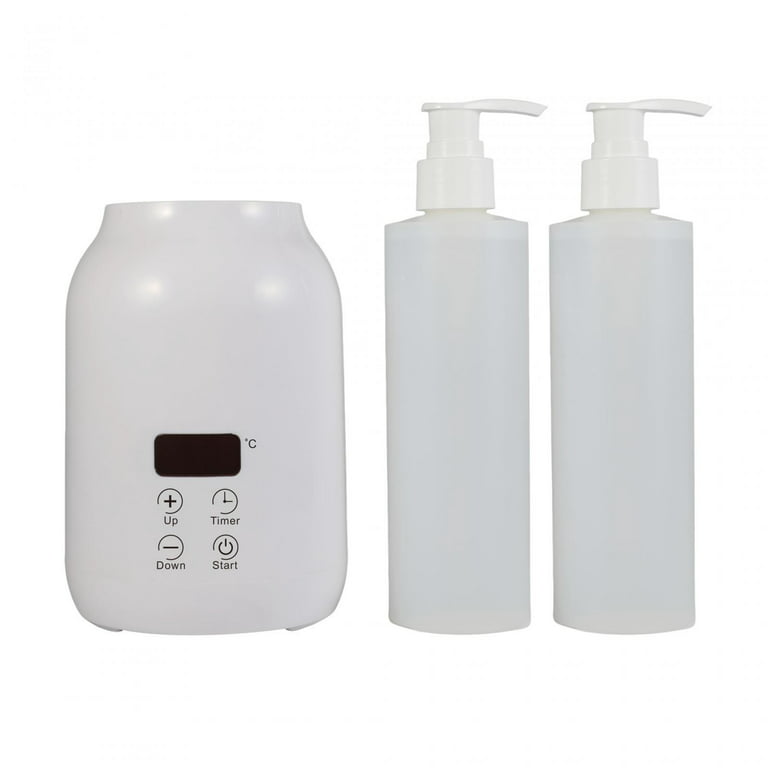 Massage Oil Heater Warmer 300ml 360 Degree Heating Lotion Bottle Warmer