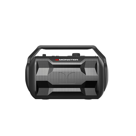 Monster Bluetooth Speaker Monster NOMAD 30-Watt Bluetooth Speaker, NFC, indoor/outdoor weather resistant, USB port, and microphone included ()