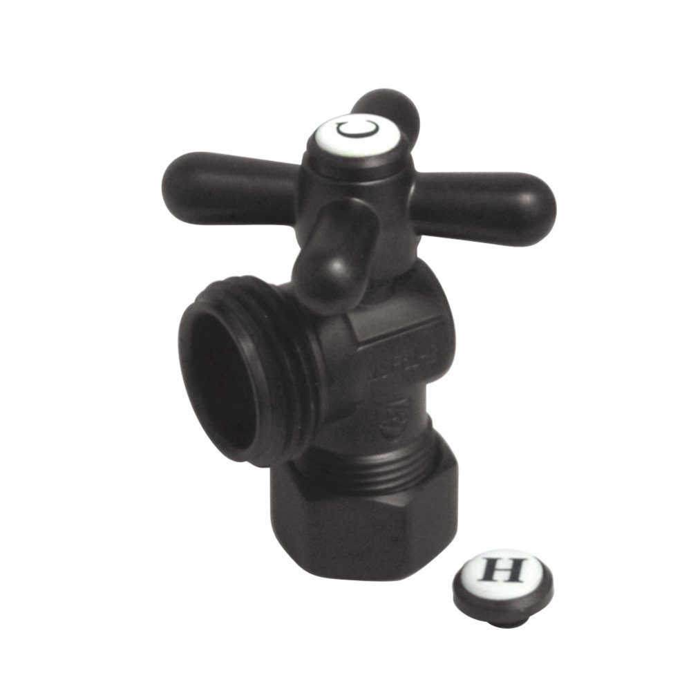 Kingston Brass CC12005X 5/8" O.D. Compression, 3/4" Hose thread Angle