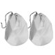 thumbnail image 1 of Luxshiny 2Ud Car Rear View Mirror Cover De Tela Oxford Plateada Protección Efectiva Para Autos, 1 of 7