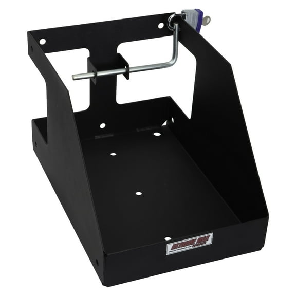 Extreme Max 5001.6407 Locking Gas Can Holder for Open Trailers