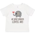 thumbnail image 3 of Inktastic Great Grandpa Loves Me Boys or Girls Baby T-Shirt, 3 of 5