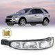 thumbnail image 2 of Car front left rearview mirror turn signal turn side light compatible with W164 X164 W164 ML GL300 R320 R350 R450 R500, 2 of 5