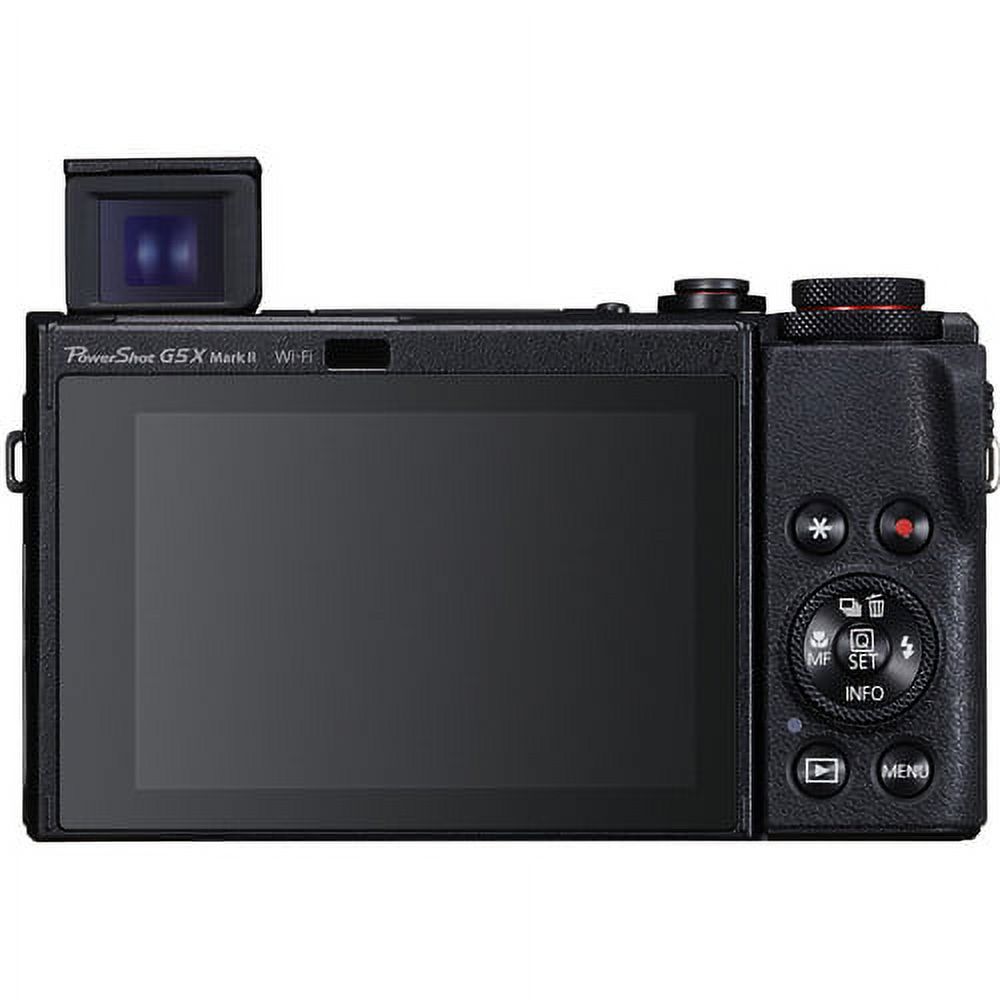 Canon PowerShot G5 X Mark II (Black) International Version - Expo Accessories Bundle - image 5 of 10