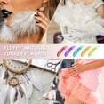 thumbnail image 5 of 100 Pack Fluffy Turkey Marabou Feather,Red Natural Turkey Feather, 5 of 5