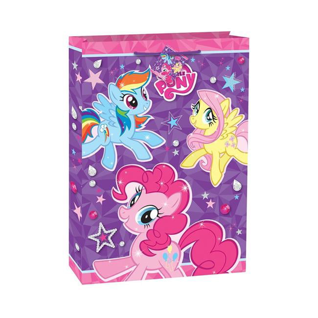 MY LITTLE PONY  2.5” x 2.5" Party Favor Stickers 10 ct 