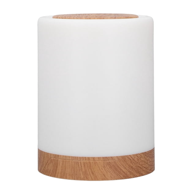 Dimmable Night Light,RGB Night Light Wood Night Lights USB Rechargeable Night Lamp Enhanced Features