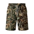 thumbnail image 4 of Men's Summer Short Jogging Bottoms Drawstring Camo Sports Shorts Bermuda Shorts with Pocket Fitness Outdoor Cycling Hiking, 4 of 5