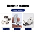 thumbnail image 7 of Shelf Support Pegs, L-Shaped Shelf Pins 1/4 Inch Shelf Pins for Wood Shelving Cabinet Shelf Pegs for Bookshelves Glass Corner Shelf Cabinet Closet Furniture,1Pcs(D), 7 of 7