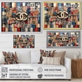 thumbnail image 4 of Designart "Stylish Playful Patterns III" Fashion Canvas Art Print, 4 of 5