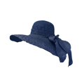 thumbnail image 1 of Sombrero de Playa Protección Solar Ala Ancha de Paja 47 cm azul Unitalla, 1 of 7