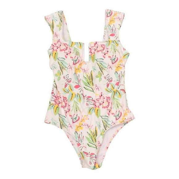 Traje de Baño Ocean Pacific para Mujer Diseño Completo Blanco Talla M