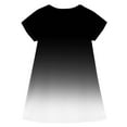 thumbnail image 6 of Teen Girls Dresses Short Sleeve Gradient Dress Casual Summer A-Line Sundress for Kids Soft & Breathable Fabric Ages 4-12 ,Sie:150, 6 of 7